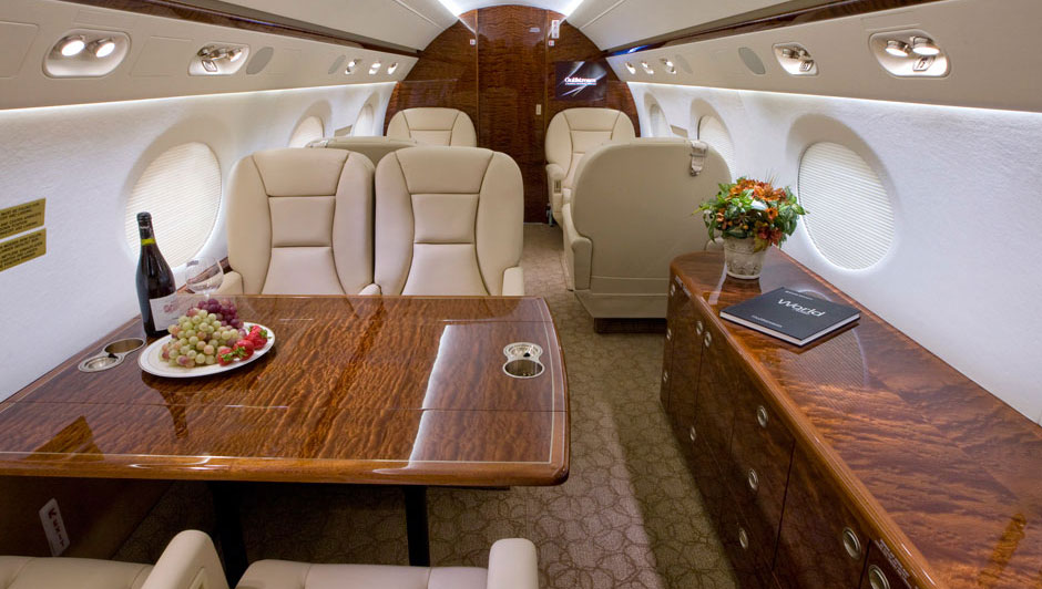 volo privato sul Gulfstream G450